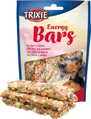 Productafbeelding van Trixie energierepen met fruit en groenten, 5 stuks à 20 gram
