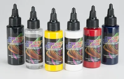 Produktbild von Createx Airbrushfarben Illustration Primary 508101 transparente Airbrush Farben