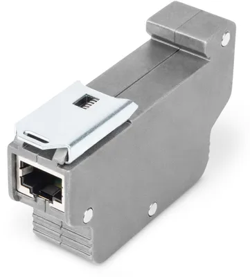 Produktbild von DIGITUS PoE Überspannungsschutz (RJ45), DIN-Schienenmontage, Indoor