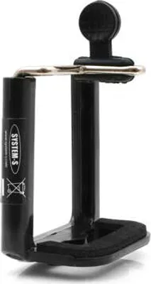 Produktbild von System-S Stativ Halter Adapter Aufsatz 1/4 Gewinde für Smartphone Digitalkamera Handy 45 mm - 70 mm