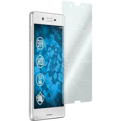 Produktbild von 1er-Pack PhoneNatic Glas-Folie klar  kompatibel mit Sony Xperia X - Panzerglas für Xperia X