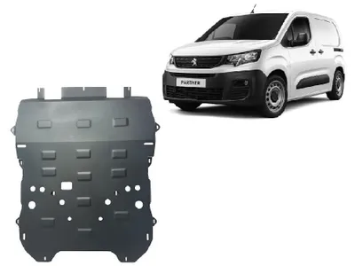 Immagine prodotto di Protezione sottoscocca per il motore, compatibile con Peugeot Partner, dal 2018 al 2026