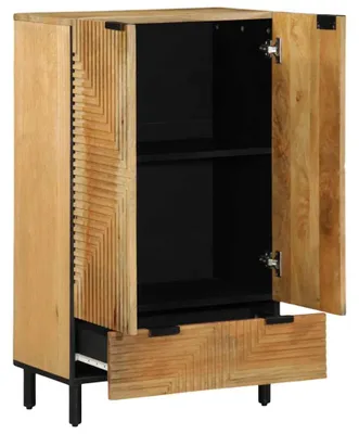 Obrázek produktu pro vidaXL Highboard hnědá 60x33x100 cm masivní dřevo mango