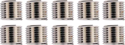 Immagine prodotto di Inserti per riparazione filettature M6x1x10,8 mm, 20 pezzi, acciaio inossidabile