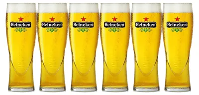 Produktbild von Heineken Bierglas / Glas Set - 6x 0,25L