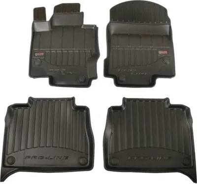 Productafbeelding van FROGUM ProLine 3D TPE vloermatten, geschikt voor MERCEDES-BENZ GLE (W167), voor- en achterkant