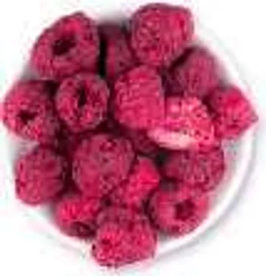 Produktbild von Himbeeren, gefriergetrocknet