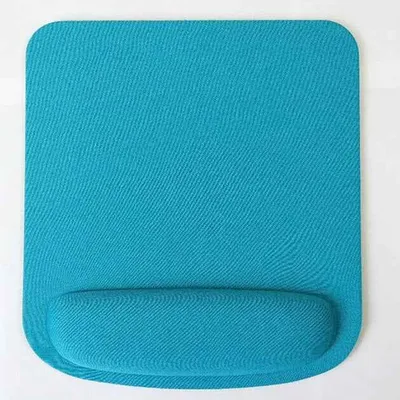 Produktbild von Rutschfestes Mauspad - Handballenauflage - Mousepad - Quadratisch Hellblau