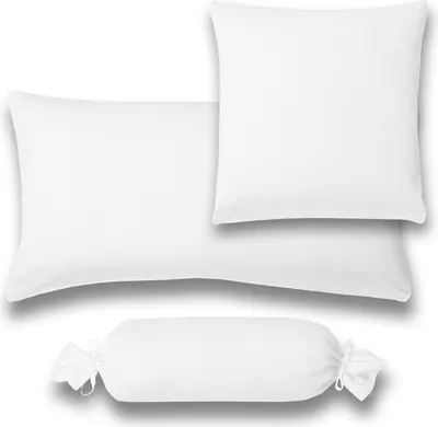 Produktbild von Estella Nackenrollenbezug weiß 40x15 cm Ø