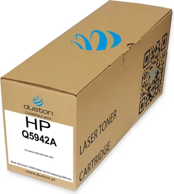 Produktbild von Q5942A, 42A Toner Druckertoner Patrone Schwarz kompatibel mit Hp LaserJet 4200 4250 4345 4350