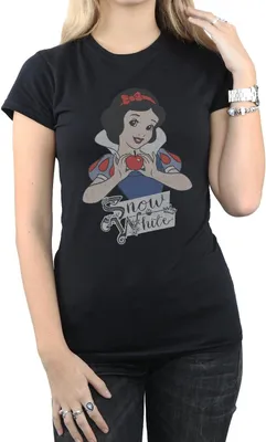 Produktbild von Disney Princess - T-Shirt für Damen BI36905 (XXL) (Weiß)