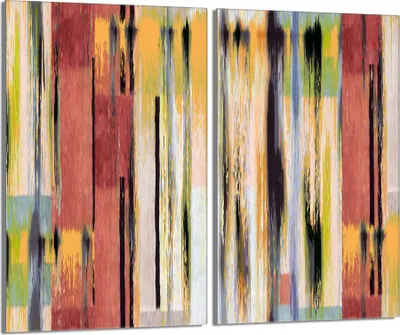 Image de Plaques de recouvrement pour cuisinière 2 pièces 30x52 Couverture de plaque vitrocéramique verre, bois multicolore