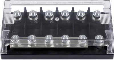 Produktbild von Victron Energy CIP050060000 6-way Mega fuse holder Solar-Sicherungshalter (CIP050060000)