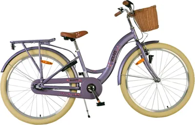 Image de VOLARE Vélo jeune Blossom 3 vitesses 26 pouces, violet