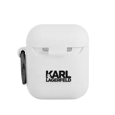 Image de Karl Lagerfeld - Étui Apple Airpods (blanc)
