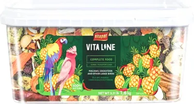 Produktbild von Vitapol Vitaline - Futter für Aras, Kakadus und andere Großpapageien 1,6 kg