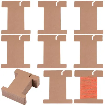 100 Papierspulen, 10 cm, Stickgarn-Halter, Organizer für Kreuzstich
