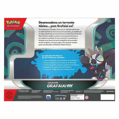 Obrázok produktu pre Krabica španielskej kartovej hry Pokemon Grafaiaia