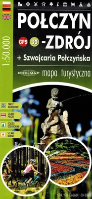 Produktbild von Połczyn-Zdrój und Połczyn Schweiz. Touristenkarte. EKO-KARTE