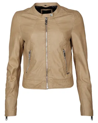 Produktbild von Maze Lederjacke 183Grenada Damen beige S