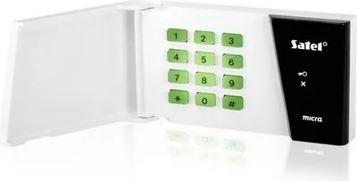 Obrázok produktu pre Satel MKP-300, 433.05/434.79 MHz, Čierna, Biela, 0 - 93%, 200 m, 3 V, 0,08 mA