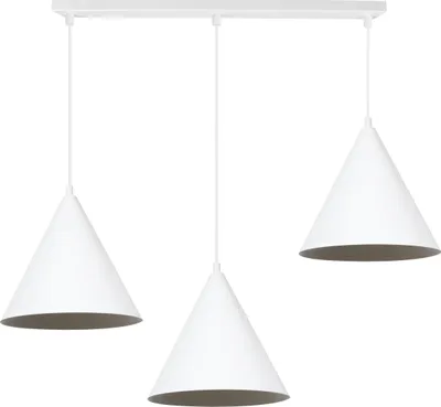 Obrázek produktu pro Závěsná lampa Soho bílá 3 světla 25cm E27