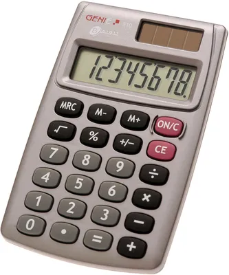 Produktbild von GENIE Taschenrechner 215 P 8-stellig
