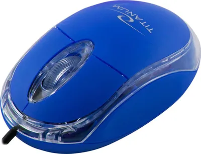 Image de Titanum Raptor 3D Souris Optique Filaire Usb Bleu
