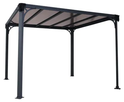 Produktbild von Palram - Canopia Aluminium Pavillon Milano 3000 Anthrazit 308x308x225 cm