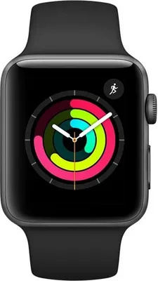 Produktbild von Apple Watch Series 3 Sportarmband 42mm Spacegrau