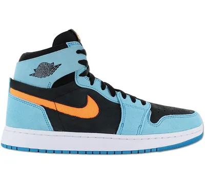 Produktbild von Air Jordan 1 Mid Zoom CMFT 2 - Herren Basketball Schuhe Blau-Schwarz DV1307-408 , Größe: EU 44.5 US 10.5