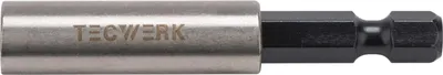 Produktbild von Bithalter 1/4 Zoll F 6,3 1/4 Zoll C 6,3 Magnet L.60mm TECWERK