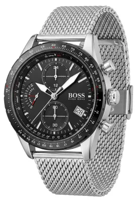 Imagen del producto de Reloj Hugo Boss 1513886 para hombre, plateado