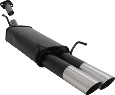 Image de Echappement sport Novus pour Opel Astra G Coupe / Cabrio 2x76mm MS-Design