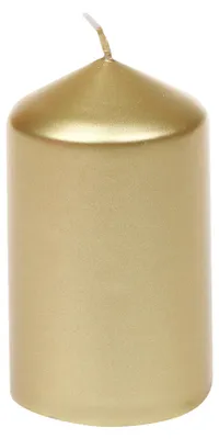 Produktbild von Stumpenkerzen "Edelglanz" Gold 80/47 mm, 14 Stück