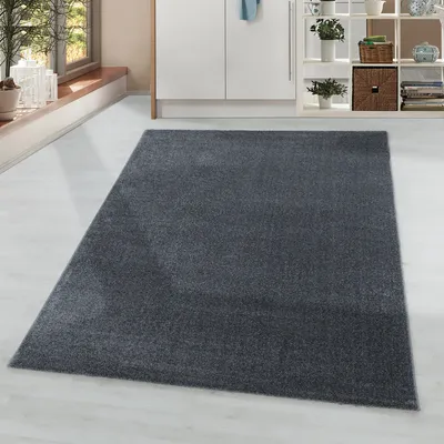 Produktbild von Ayyildiz Hali RIO801504600GREY, Teppich, Polypropylen (PP), Grau, Rechteck, 800 mm, 1500 mm