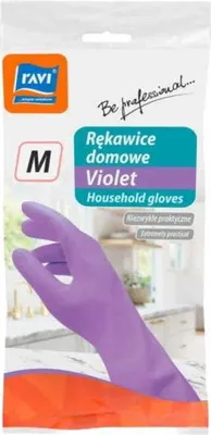 Obrázek produktu pro Gumové čisticí rukavice odolné "M"
