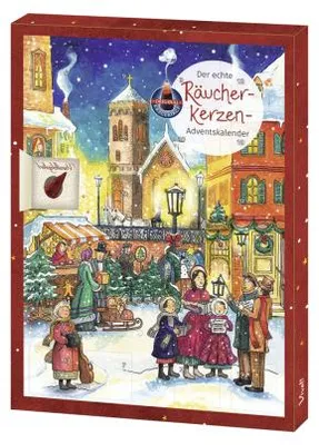 Produktbild von Der echte Räucherkerzen-Adventskalender