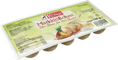 Produktbild von Valenzi Markklößchen hausgemachte Qualität Küchenfertig 100g
