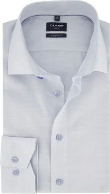 Produktbild von Olymp Hemd Baumwolle Luxor Modern Fit hellblau bügelfrei