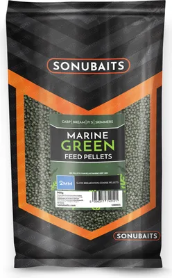 Obrázok produktu pre Sonubaits Marine Green Feed Pellets 8 mm 900 g