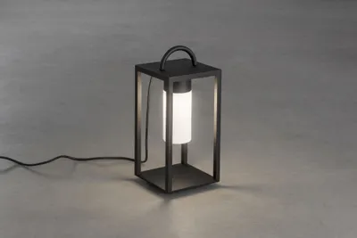 Produktbild von Bologna Boden Laterne High Power LED 7W schwarz