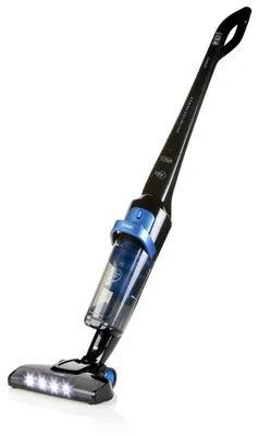 Produktbild von Domo DO221SV, Stabstaubsauger, Beutellos, Schwarz, Blau, 1 l, Trocken, Zyklonal