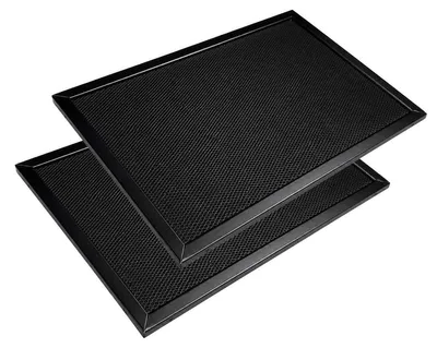 Produktbild von AIR2GO Metall-Fettfilter 245x165mm mit Aktivkohle für Zanussi MCFB70 LongLife  (2 Stück)