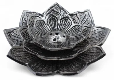 Imagen del producto de Portainciensos Flor de Loto de Tres Flores