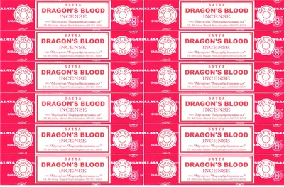 Produktbild von Drachenblut - 180g - Satya Dragons Blood - Räucherstäbchen