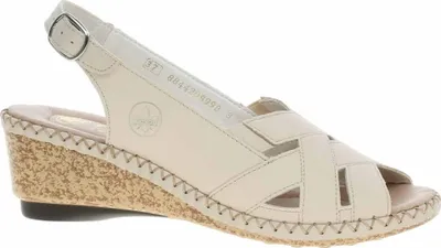 Produktbild von Rieker Keilsandalette Beige in Gr. 41