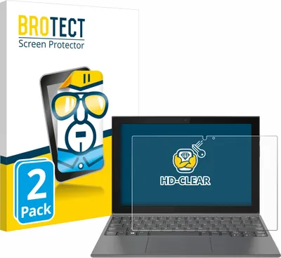 Produktbild von 2x Für Lenovo IdeaPad Duet 3 10IGL5-LTE Schutzfolie BROTECT Displayschutz Display Schutz Folie Klar Transparent