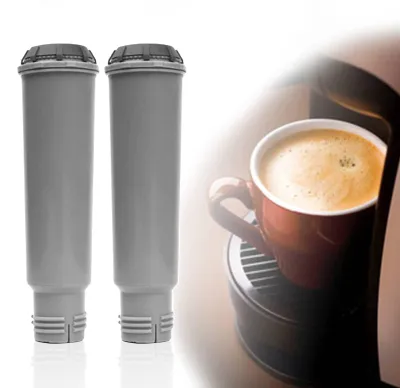 Wasserfilter für Kaffeemaschine, 2 Stück, grau, PP, für KRUPS F088