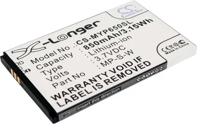 Produktbild von TECHTEK Akku Kompatibel mit [MyPhone] 6500 Ersetzt MP-S-W